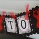 Black and White Scroll Damask Lingerie Bridal Shower Bachelorette "Bride to Be" Banner -  Ask about our Party Pack Special