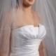 Tulle Bridal Veil Double Layer, Wedding Veil - Ivanna