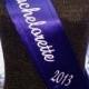 Personalized Bachlorette Party Sash Wedding Bride To Be