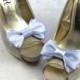 Light Purple Shoe Clips, Mauve Bow Shoe Clip, Mauve Wedding Accessories Shoes Clip, Purple Bow Clip Shoes