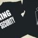 Wedding Tuxedo - RING SECURITY  Tshirt -Child size Tux shirt- Free US shipping -Ringbearer Rehearsal Shirt - super cute