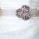 Handcraft Khaki / Champagne Wedding Dress Bridal Sash Belt
