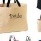 7 Personalized Bridesmaid Gift Tote Bags Personalized Tote, Bridesmaids Gift, Monogrammed Tote