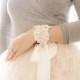 Bridal Pearl Crystal Cuff Bracelet - New