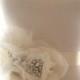 Romantic Silk Organza and Lace Rhinestone Crystal Bridal Sash, Wedding Belt, Rhinestone Belt, Crystal Belt, Rhinestone Sash - New