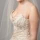 Illusion Tulle Bridal Veil Single Layer Available in 30 thru 54 Inch Lengths