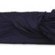 Clutch in navy blue silk // The KNOT envelope clutch // Wedding clutch
