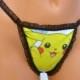 Poke Thong Panties Lingerie S-L G string DIY dancer Pikachu and more Kawaii