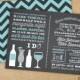 Stock the Bar Couples Engagement Party Invitations