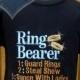 Ring Bearer T Shirt SIZE 2 - Ready to Ship