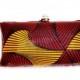 African Ankara Fabric  Purse, Formal Clutch -Bridesmaid Clutch Gift-Wedding Clutch Purse, More African Prints Available
