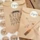 Medium ENJOY Sticker Seals - Wedding Favor Bag Accessory - 25 Stickers - New