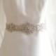 Wedding Couture Sash Belt  - SUN 18 inches (Ready to ship)