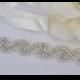 Amma -Vintage Style Rhinestone Crystals Wedding Belt , Sash