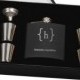 Groomsmen Gift, Flask Gift Set - Personalized Flask, Engraved Flask, Personalized Shot Glasses & Funnel - Wedding Party Flasks