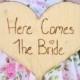 HUGE Here Comes The Bride Sign For Flower Girl or Ring Bearer (item E10508)