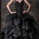 2015 Vintage Ball Gown Sweetheart Wedding Dresses Spaghetti Layered Black Sleeveless Backless Chapel Length Bridal Dresses Celebrity Online with $124.17/Piece on Hjklp88's Store 