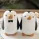 Penguin Wedding Cake Topper - Medium