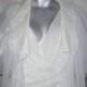 Vintage Shadowline Honeymoon Bridal Sheer White Peignoir Negligee Nightgown and Robe Set, Womens Size Small