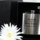 12 Unique Groomsmen Stainless Steel Flask in Gift Box  Personalized 6oz Wedding Flask & Funnel Gift Set - Perfect for Wedding Party Favors