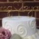 Custom Cake Topper - Wedding Cake Topper, Wire Cake Topper, Names Personalized Topper, Cake Topper,Wedding Gift,Gold Cake Topper,Many Colors