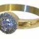 Diamonds Engagement 14 Karat gold ring,  engagement ring, Recycled gold, Wedding Band, Woman Wedding Band. Made To Order ring