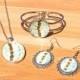 Real White Morpho Butterfly Wing Jewelry Set, Bridal Statement Necklace, Chandelier Earrings, & Bracelet, Wedding, Eco friendly Pendant