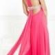 Glittering Sleeveless Floor-Length Beading Zipper Red Prom Evening Dresses