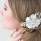 Bridal Hair Comb, Crystal and Pearl Hair Comb, Wedding Head Piece - New
