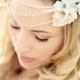 Bridal Headband, Floral Wedding Headband, Bohemian Head Piece,  Wedding Headpiece, - New