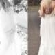 Romantic 2015 Wedding Dresses Beach Lace Chiffon A-Line Bohemian Spaghetti Straps Custom Spring Garden Bridal Dresses Gowns Ball Custom, $100.79 