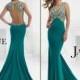 Remarkable 2015 Evening Dresses Mermaid Party V-Neck Stones Beads Crystal Long Prom Dresses Gowns Rhinestone Backless Vestido De Fiesta, $120.14 