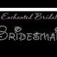 Disney Bridesmaid Rhinestone Transfer DIY Wedding Bling