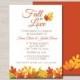 Fall Engagement Party, Fall Wedding, Couple's Bridal Shower, Invitation - PRINTABLE DIGITAL FILE - 5x7