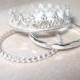 Princess Ring, Crown Ring -Crown ring Stacking Set-Sterling silver princess ring silver stacking rings-Crown stacking ring set-Bridesmaid
