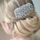 Bridal Hair Comb, Wedding Hair Accessory, Pearl and Crystal Hair Comb - New