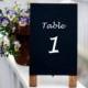 Rustic Wedding Table Numbers - Chalkboard Table Numbers - Shabby Chic Wedding - Wedding Chalkboard Table Numbers