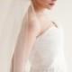 Wedding Veil, Floor length Veil, Bridal Veil, Tulle Veil - 72 inches - Arabella Style 7613