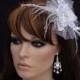 Vintage Crystal Headband , Art Deco Bridal Headpiece , Bridal Hair Accessory , Wedding Headband , Crystal Bachelorette Headband