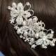 Bridal Hair Comb, Pearl Hair Comb, Crystal Hair Comb, Wedding Hair Accessories, Vintage Inspired Bridal Hair Comb, Bridal Hair Accessories