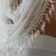White Lace Scarf Valentine's Shawl Scarf Bridal Accessories  Bridesmaids Gifts Ideas For Her Women Fashion Accessories best selling item