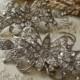 Victorian glamours wedding Swarovski rhinestone crystal bridal bridesmaids shoes clips