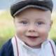 Newsboy Baby Flat Cap, Newborn Infant Photo Prop, Wool Blend, Vintage Style News Boy Hat, Derby, Skally, Skully, Golfers, Wedding, Irish
