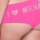 VALENTINE'S DAY Personalized Rhinestone Panties - Lingerie Shower, Bachelorette Party, Bridal Shower Gift, Lover
