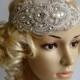 Glamour Pearls Rhinestone flapper Gatsby Headband, Wedding Headband, Crystal Headband, Wedding Headpiece, Bridal Headpiece, 1920s Flapper