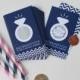 24 Scratch Off Cards for Bridal Shower Game // Navy Blue - New