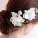 flower hair accessories -  bridal hair clip