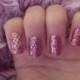 2 pack of nail sticker 1 gold and the other is silver with different design. - New