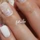 3 sheets of lace nail art and a wheel of half round white pearl different sizes 100 pcs. - New