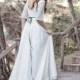 Cream - Ivory 50s Wedding Dress Full Skirt Bridal Dress Original 50s Style Bridal Dress Tea Length Dress - Handmade by SuzannaM Designs - New